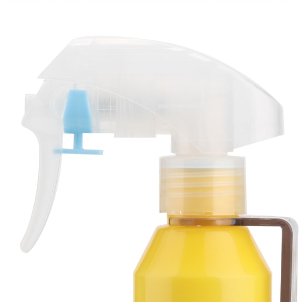 Genopfyldelig plastik frisørsprayflaske Vandsprøjte Salon Babershop Værktøj (gul)