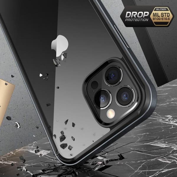 Supcase iPhone 13 Pro Kuori Unicorn Beetle Edge Pro Musta