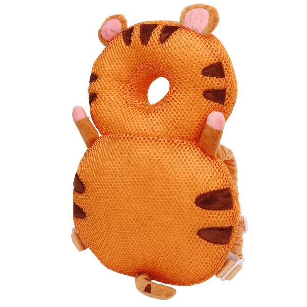 Baby päänsuojareppu, eläimen muotoinen PP-puuvillatäyttö toddler turvatyynyn tiikeri