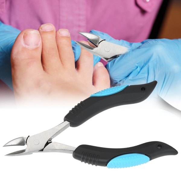 Nagelklippare med inåtväxande tår Nagelklippare för nagel och tånagel Nagelbandssax Pedikyrskärverktyg