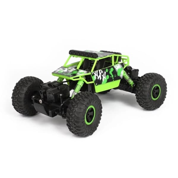 Radio-ohjattava maastoauto / Crawler - RC Vihreä