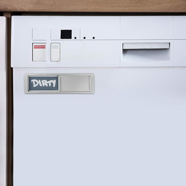 Magnetisk diskmaskin - Uppgraderad superstark magnetversion - Lättläst, reptålig magnetisk indikator med tydlig, fet och färgad text - Silver
