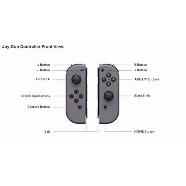 Joy-Con (L/R) langaton ohjain Nintendo Switch - vaaleanpunainen vihreä