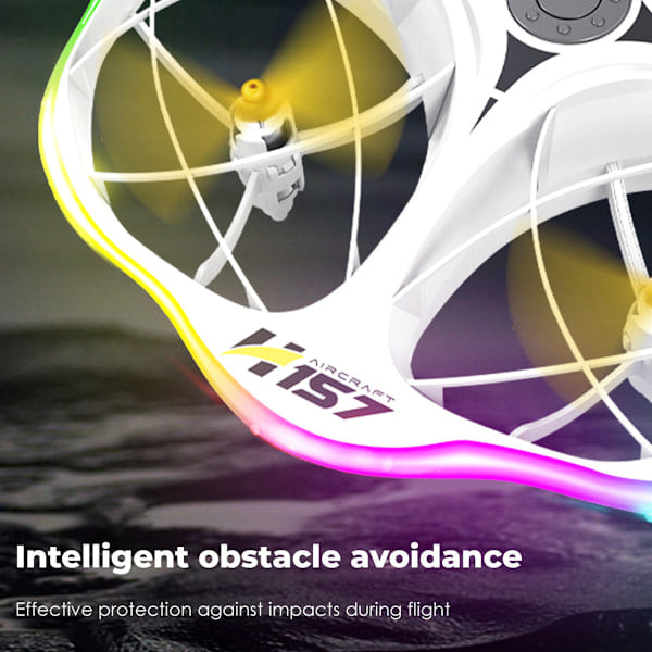 Mini Drone for Kids, RC Drone with Running LED for Beginners, Dual Flight Modes and 3 Batteries, 3D Flip and Full Propeller Protection, Easy to Fly...