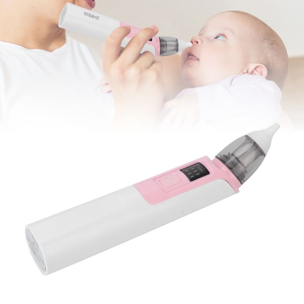 Baby nenäimulaite USB lataus Baby sähköinen puhdistus Tukkoinen nenä imevä nenäimuri ArtifactPink