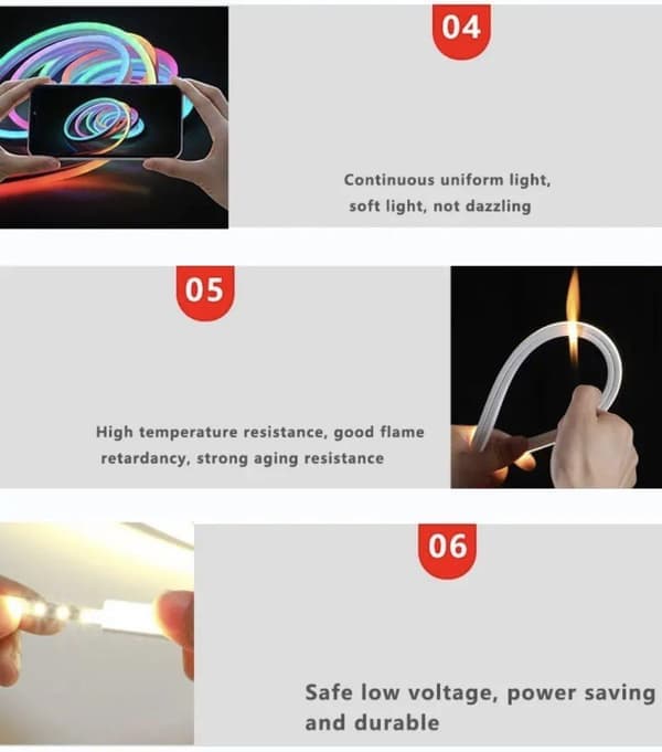 SERO LED-strip (180 LED) med fjärrkontroll, 3m—pa