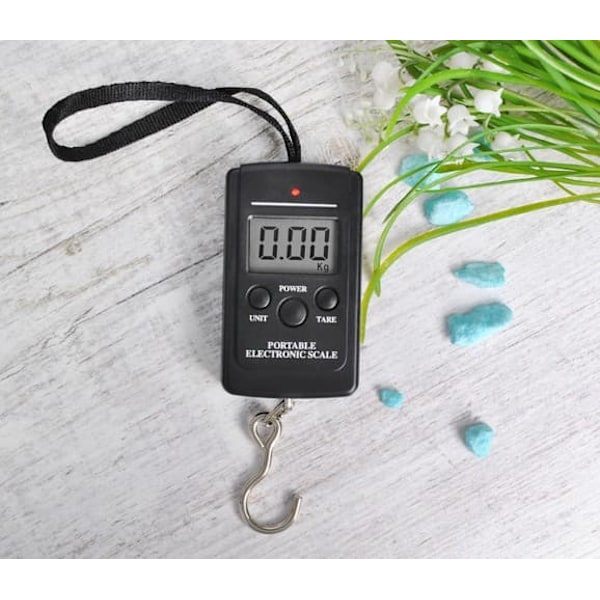 Portable Luggage Scale | Digital Hook Scale 40kg—pa