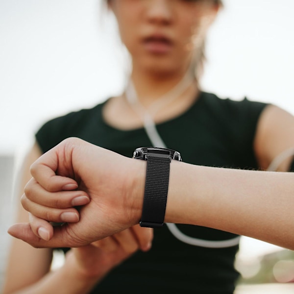 Til Fenix 6s Pro Nylon Rem til Garmin Fenix 7s 6s 5splus D2 Delta S Smart 20mm Nylon Urrem