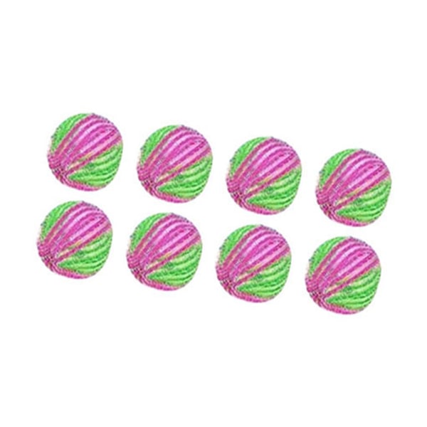 8 stk. bolde til kæledyrshårfjerner Nylon runde, effektive vasketøj Fnugfjerner bolde til husholdningstøj