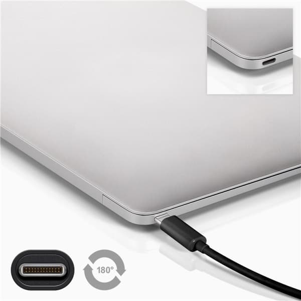 USB-C™ til Micro-B 3.0 kabel, sort