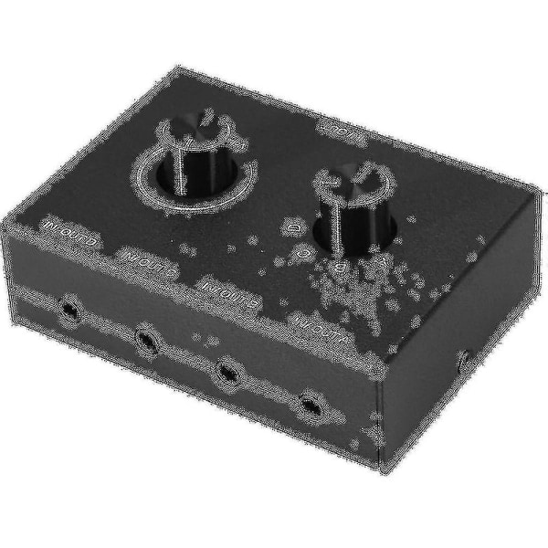 Paris_4-portars ljudomkopplare, 3,5 mm ljudomkopplare, stereo aux-ljudväljare, 4 ingångar 1 utgång/1 ingång 4 utgångar