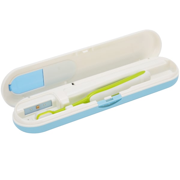 UVC-tandbørstekasse LED-opbevaringsboks Bærbar rejsetandbørstebeholder