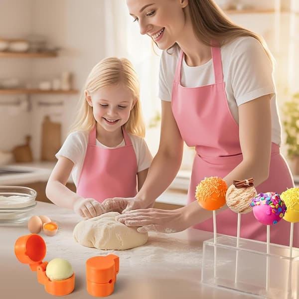 Kakeform for Cake Pops - Silikon Bakeform - For Desserter & Bakverk - Non-Stick