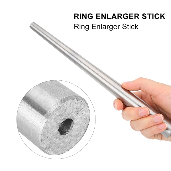 Ring Enlarger Stick Kara Kannettavat korut Sormuksen käsittelyyn korjaustyökalun lisävaruste
