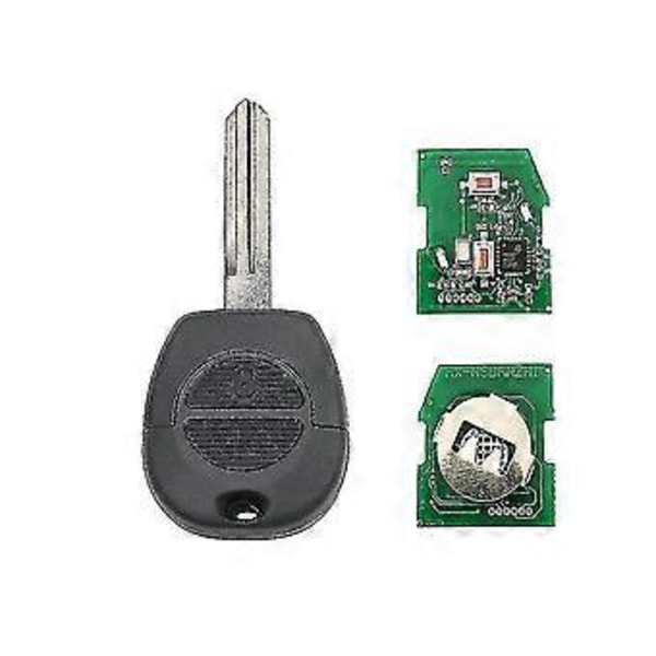 Fjärrnyckelhuvud 2 Knappar 433mhz För Nissan Patrol Almera Micra Primera Navara Serena Vanette X-trail P/n: 28268-8h700