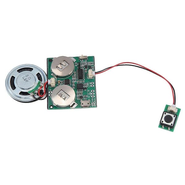 Optagelig Lydmodul Knapstyring Lydchip 8M MP3 WAV Musik Stemmeafspiller Programmerbart Board.pa