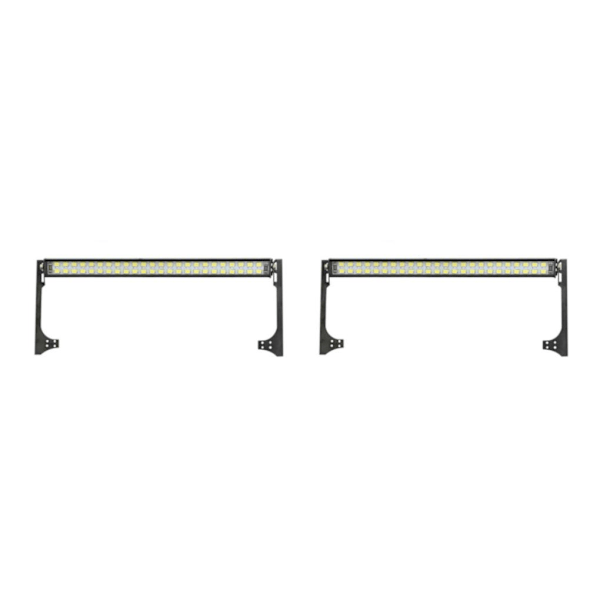 1/2/3/5 Lyssterk LED Lyslist Taklampe for SCX10 D90 1/10 Skala 147mm for Wrangler 147mm for Wrangler 2Set