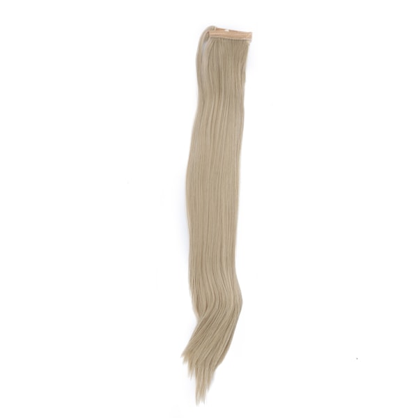 Kvinner langt rett hårforlengelse hestehale parykkklemme i hestehale falskt hårstykke Styling 03#