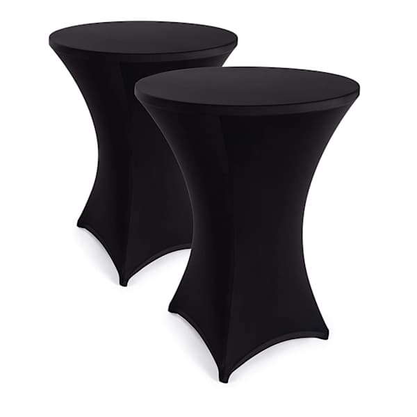 2-pack stretchöverdrag för ståbord - Eleganta ståbordsöverdrag