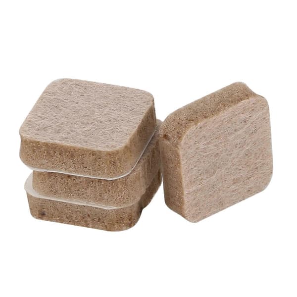 Filt Møbelbeskyttere til Gulv Stolebordsben Beskytter 32 Stykker Khaki.pa