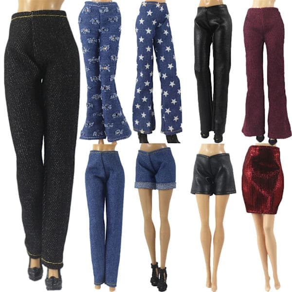 11,5\" Dockbyxor Mode Jeans Byxor 3 3 3