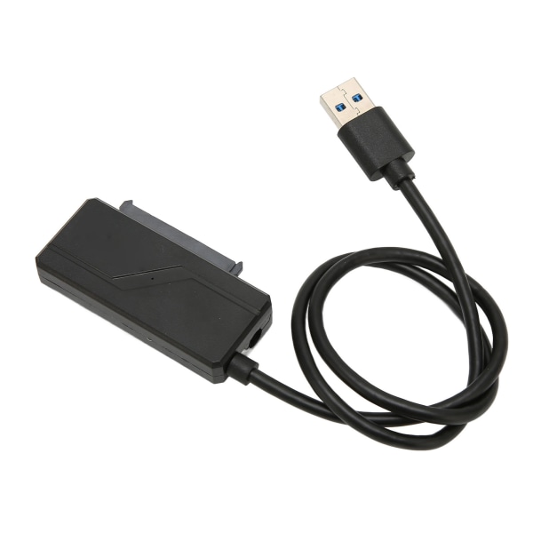 USB 2.0 til SATA 6+7 Easy Drive-kabel 480 Mbps USB til SATA optisk drev-adapterkabel til bærbar pc