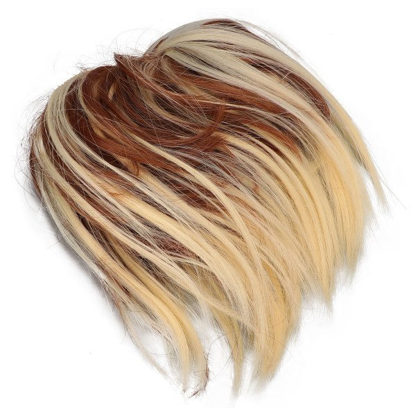 Messy Bun Faux Hairpiece Elastinen rypytetty updo Hiusten pidennys poninhäntä hiuslisäkkeet naisilleQ17-12H613#