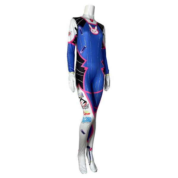 Dva Cosplay Kostym Halloween Utstyr W S 2XL