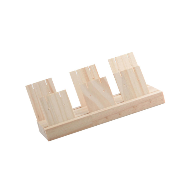 1/2/3 Øreringe Display Stativ Stor Kapacitet til Detailhandel Display Lille 2 Slot 22cm Small 2 slot 22cm 1Set
