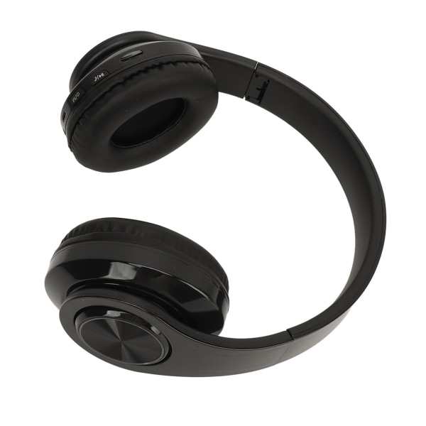 Bluetooth kuulokkeet Monitoimiset HiFi-stereo RGB värigradienttivalopistoke korttiin taitettava langattomat kuulokkeet musta