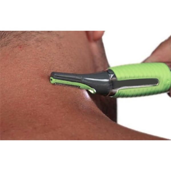 Multifunksjons barberhøvel Hårtrimmer med LED Ansiktspleieverktøy for menn