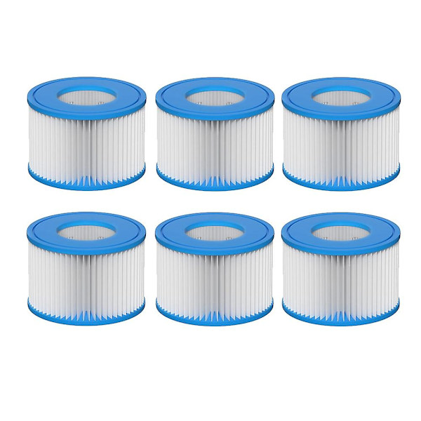 6-pak type VI filter til boblebad og spa, erstatning for 58323, 90352E