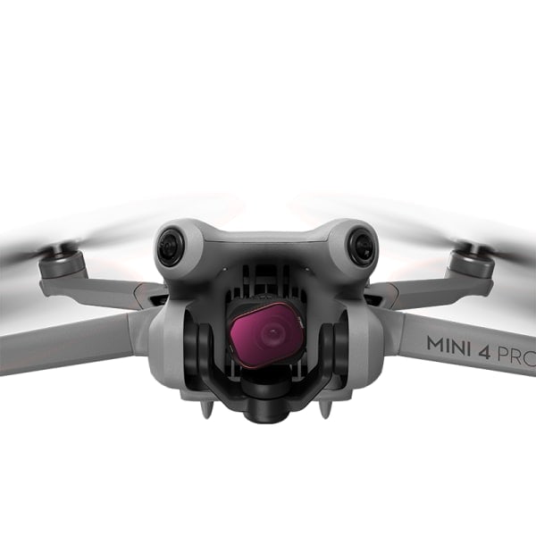 Suodatin DJI Mini 4 Pro -droneen, 3 kpl (ND16/64/256) Musta