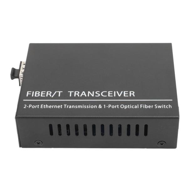 Fibersender/mottaker 100M SFP til RJ45 Multifunksjonell kompatibilitet Optisk mediekonverter 100?240V