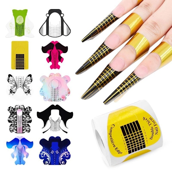 50 st Nagelformar, nagelformar (PA)