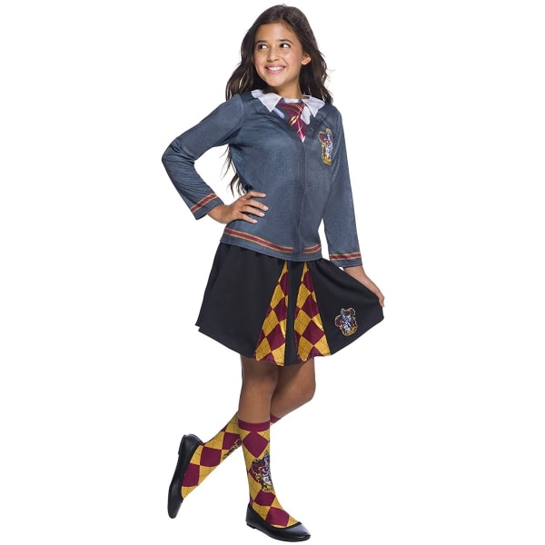 Harry Potter Barn/Ladugård Gryffindor kjol One Size Svart/Cla Svart/Claret Röd/Gul One Size