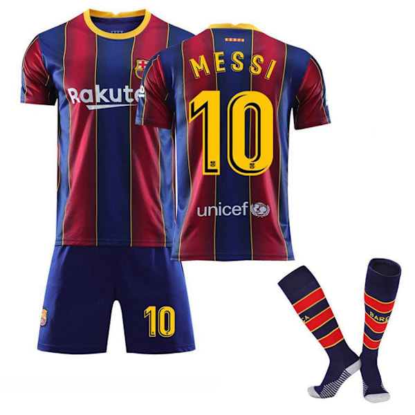 2021 Barcelona Hemma Matchtröja Lionel Messi Jersey No. 10 16 10 Messi