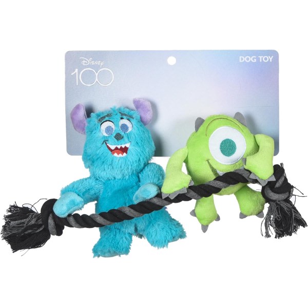 Pixar's Monsters, Inc. Rope Pet Toy, 12in | Disney Pixar Hundleksaker |