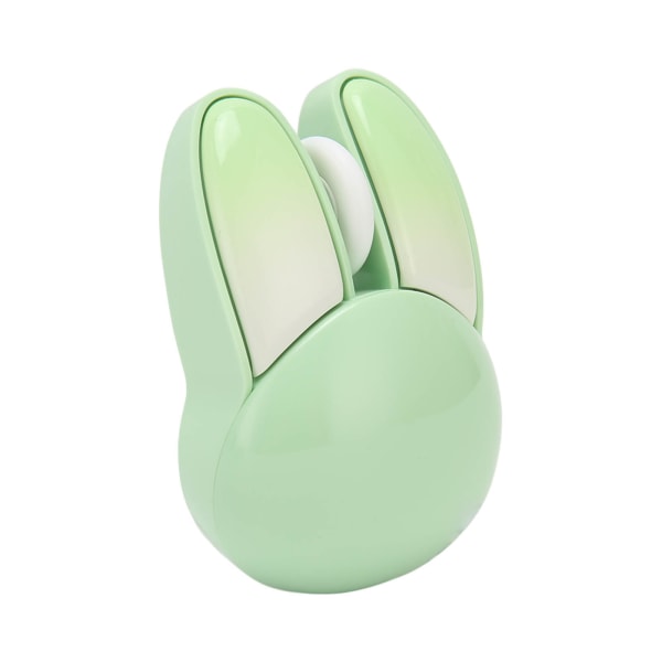 Cute Rabbit Wireless Mouse 2,4G Justerbar DPI-känslighet 33ft Effektivt räckvidd Batteridriven Tyst mus Spelmöss Grön