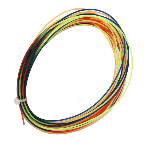 12 m 1,30 mm tennisketchere String Gorgeous Rainbow Elastic Soft String Beatable Tennisketchere Wire
