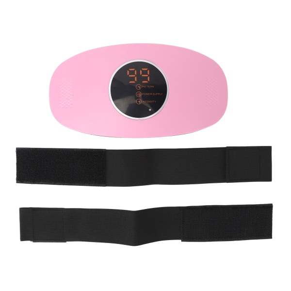 Sähköinen vyötärön hierontavyö 3 tilaa 26 nopeutta 360 astetta käärevä vyötäröä hoikentava instrumentti vaaleanpunainen