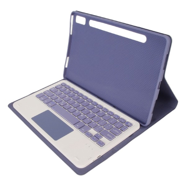 Tablet-tastatur-etui til Lenovo til Tab P11 Pro Gen 2 til Pad Pro 2022 11,2 tommer tablet-etui med penneholder Trackpad Lilla