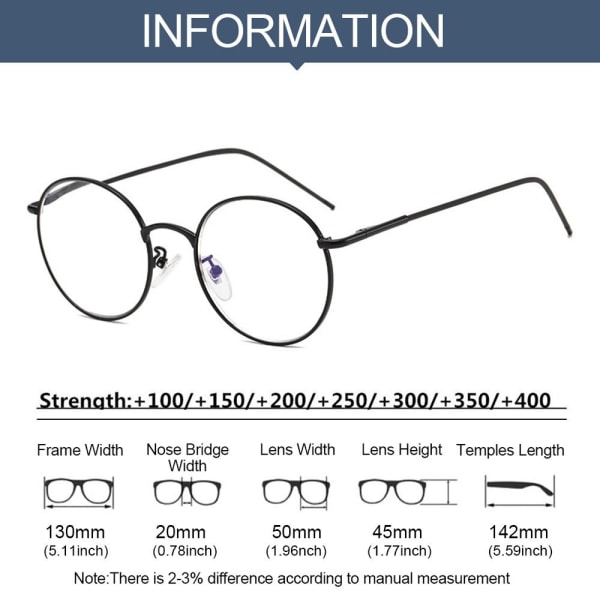 Læsebriller Briller BLACK STRENGTH 300 Black Strength 300 Black Strength 300