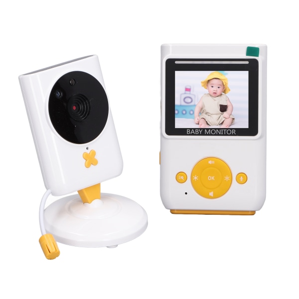 HD Baby Camera Monitor Night View Kotiturvamonitori näytöllä 100?240V EU Plug