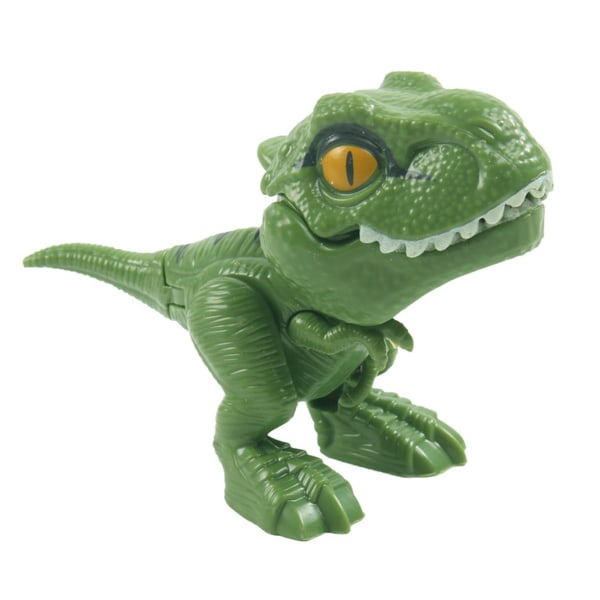 4 stk Finger Dinosaur Legetøj Udsøgte led Bevægelige Mini Simulering Dinosaur Legetøj til børn