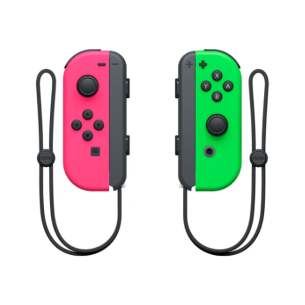 Nintendo switchJOYCON er kompatibel med original fitnessring Bluetooth-controller NS spil venstre og højre små håndtag Left pink and right green