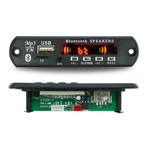 Paris Trådlös Bluetooth 5.0 9V-12V MP3 WMA-dekoderkort Bil & USB T