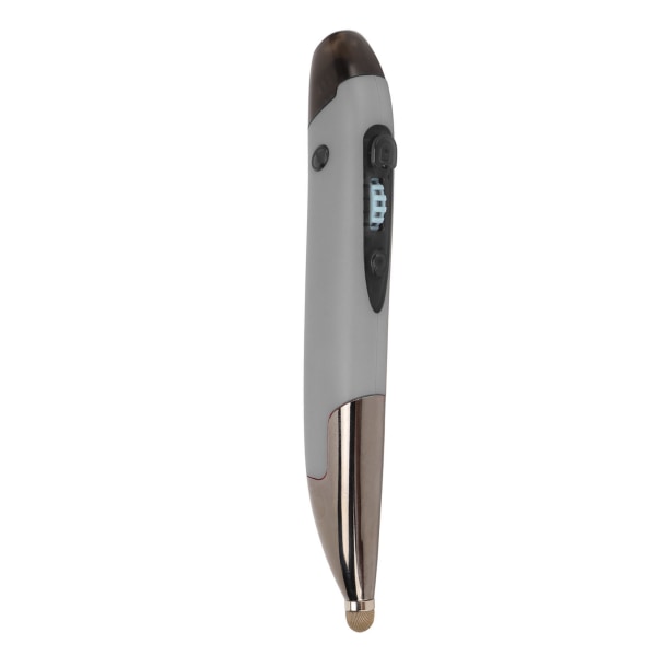 Trådløs Pen Mus Oppladbar Lysende Stille Liten Bærbar Bluetooth 2,4g Dual Mode Trådløs Pen Mus for PC Laptop Sølvgrå