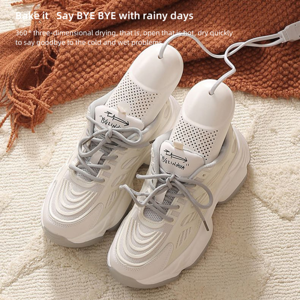 Sähköinen kenkien kuivausrumpu, ultraviolettisäteilyn sterilointideodoranttilaite