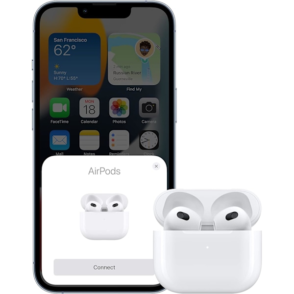 Kompatibel med Apple Android Bluetooth-headset True Wireless Noise Cancelling Bluetooth-headset EarPods Pro sportsheadset Four generations Standard Edition